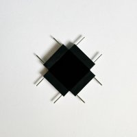 CY CROSS CONNECTOR BK PVC&Copper 60*60*5mm