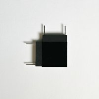 CY L CONNECTOR BK PVC&Copper 45*45*5mm