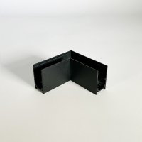 MS horiz/corner (C1)connector surface profil BK