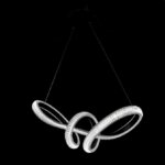 QH Y1679/45W BK D580*H700 3000K+6500K