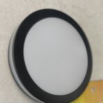 JLX XJ 12W BK 4000K round