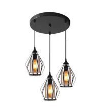 YS N19-3 BK RD/base 3*E27