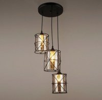 YS N36-3 BK RD/base 3*E27