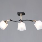 QH N6404/3 BK+FG E27