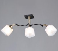 QH N6404/3 BK+FG E27