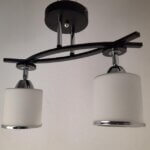 QH A2445/2 BK+CH E27