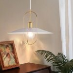 JH-50 WH+GD E27 D40*H30cm