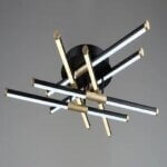 QH YT434/6 6*5W+3(4W+6W)3000K+6500K D740*H150