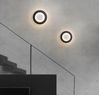 IF 6052 BK 9W 3000K 250mm