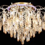 QH E2373/6+6 FGD 6*E27+6*3W 620*410mm