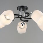 QH N6108/5 BK+CR E27