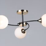 QH K2266/3 BK+FGD E27